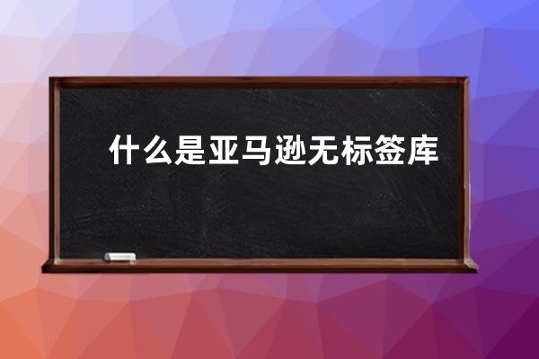 什么是亚马逊无标签库存计划？_亚马逊库存报告 