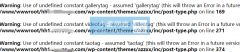 php 出现 “ Warning: Use of undefined constant” 的终极解决方法